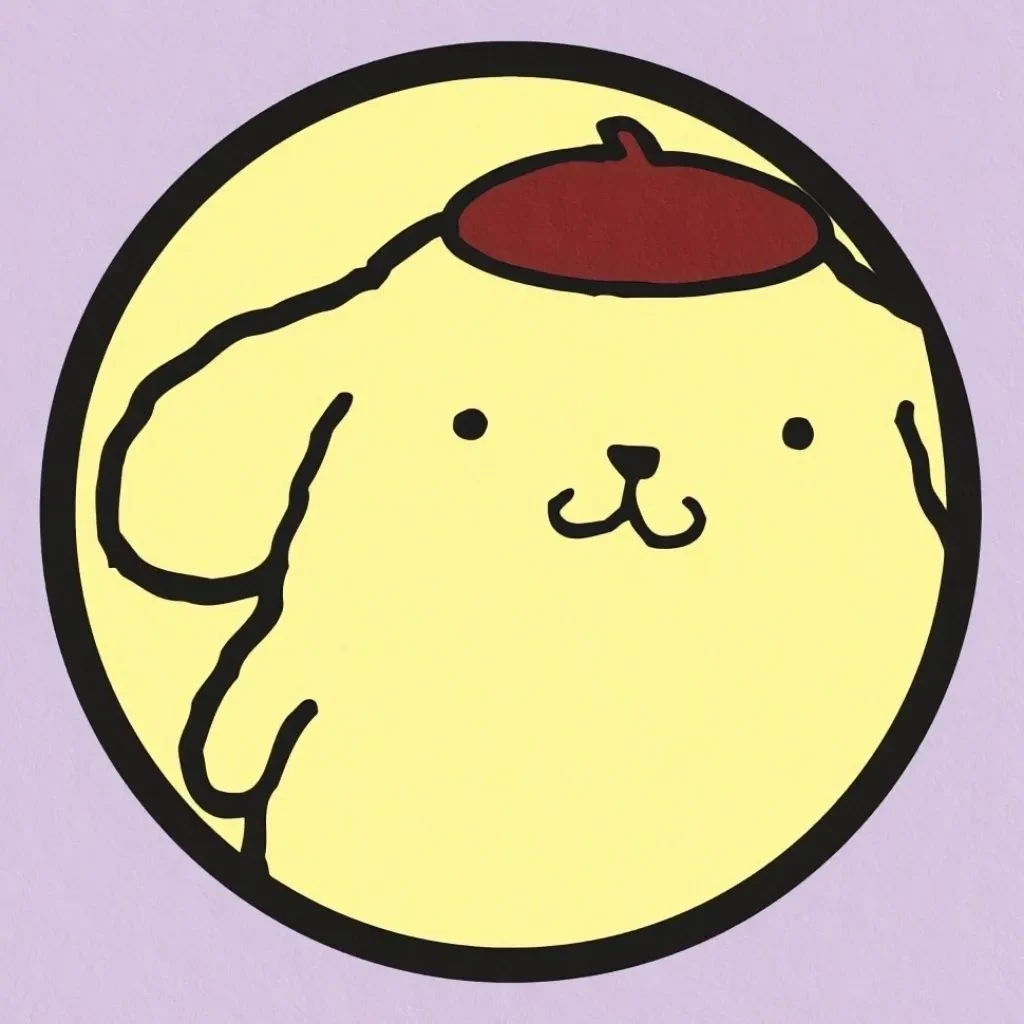 简约风格圆形人物插画