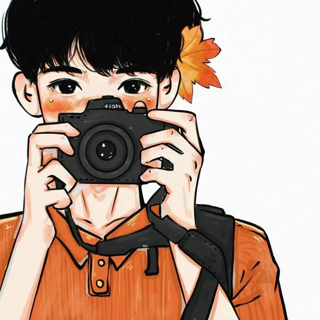 柔和色调人物关系插画