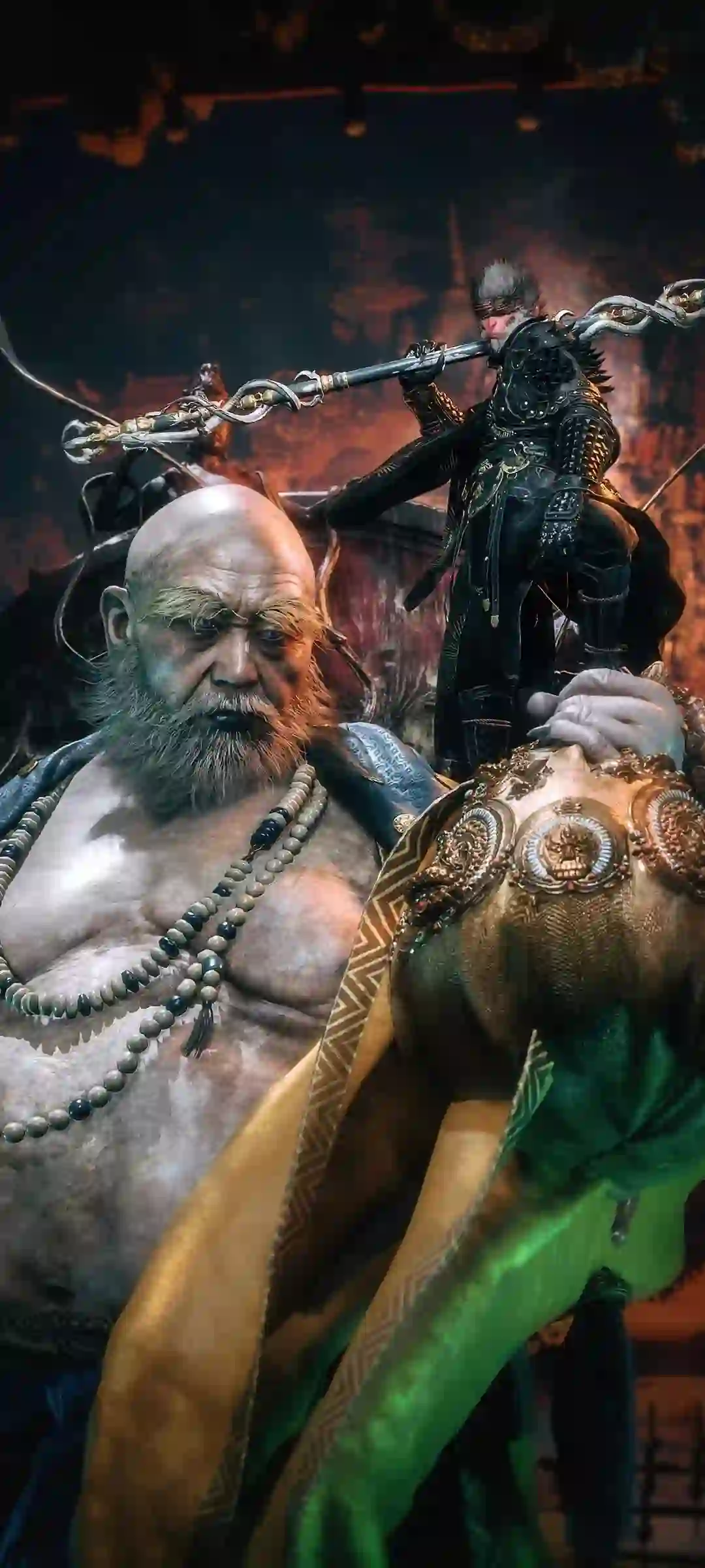 黑神话悟空风格手机壁纸