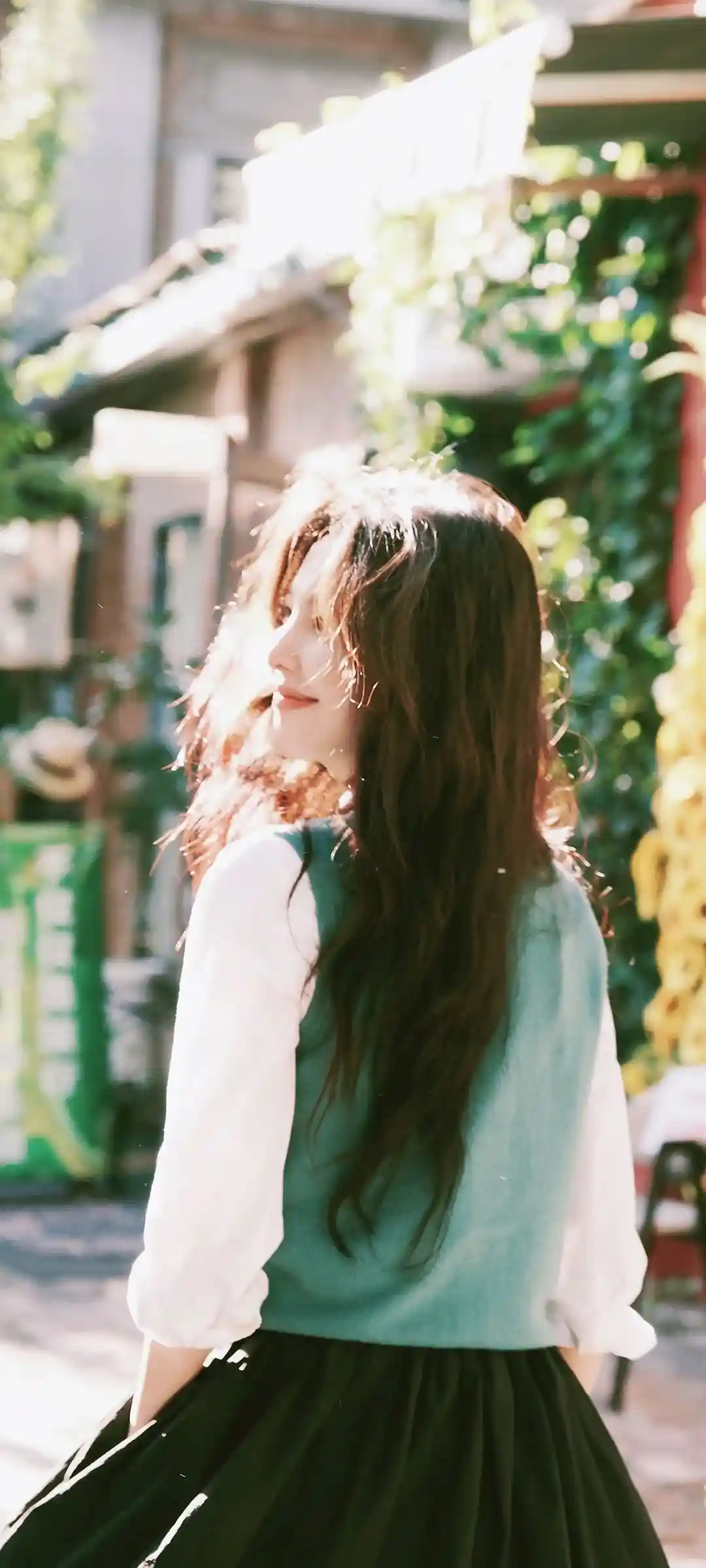 章若楠清新风格手机壁纸