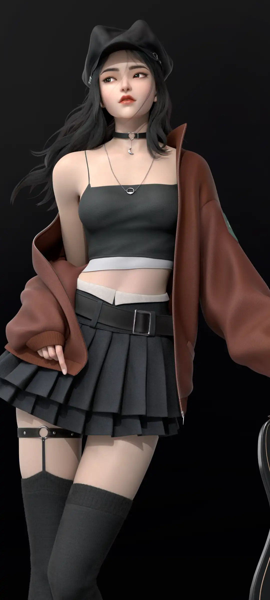 动漫风格人物风景手机壁纸 动漫风格人物风景手机壁纸