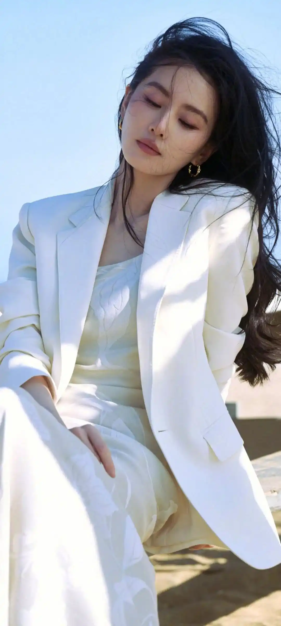 刘诗诗清雅风格手机壁纸