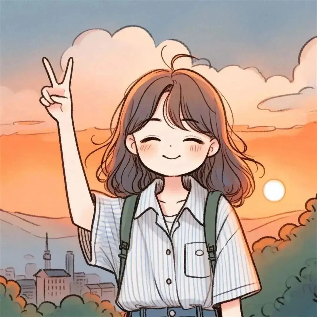 情侣氛围头像风格壁纸