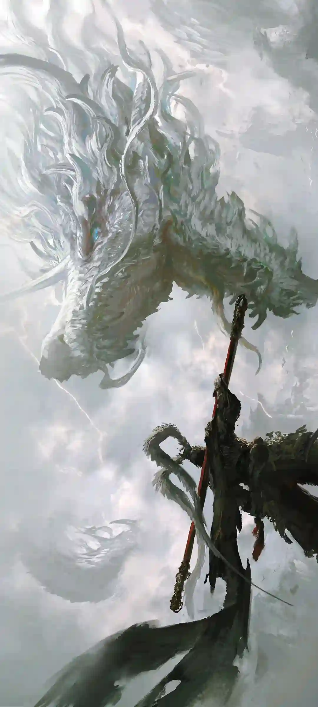 暖色原野插画光影画面