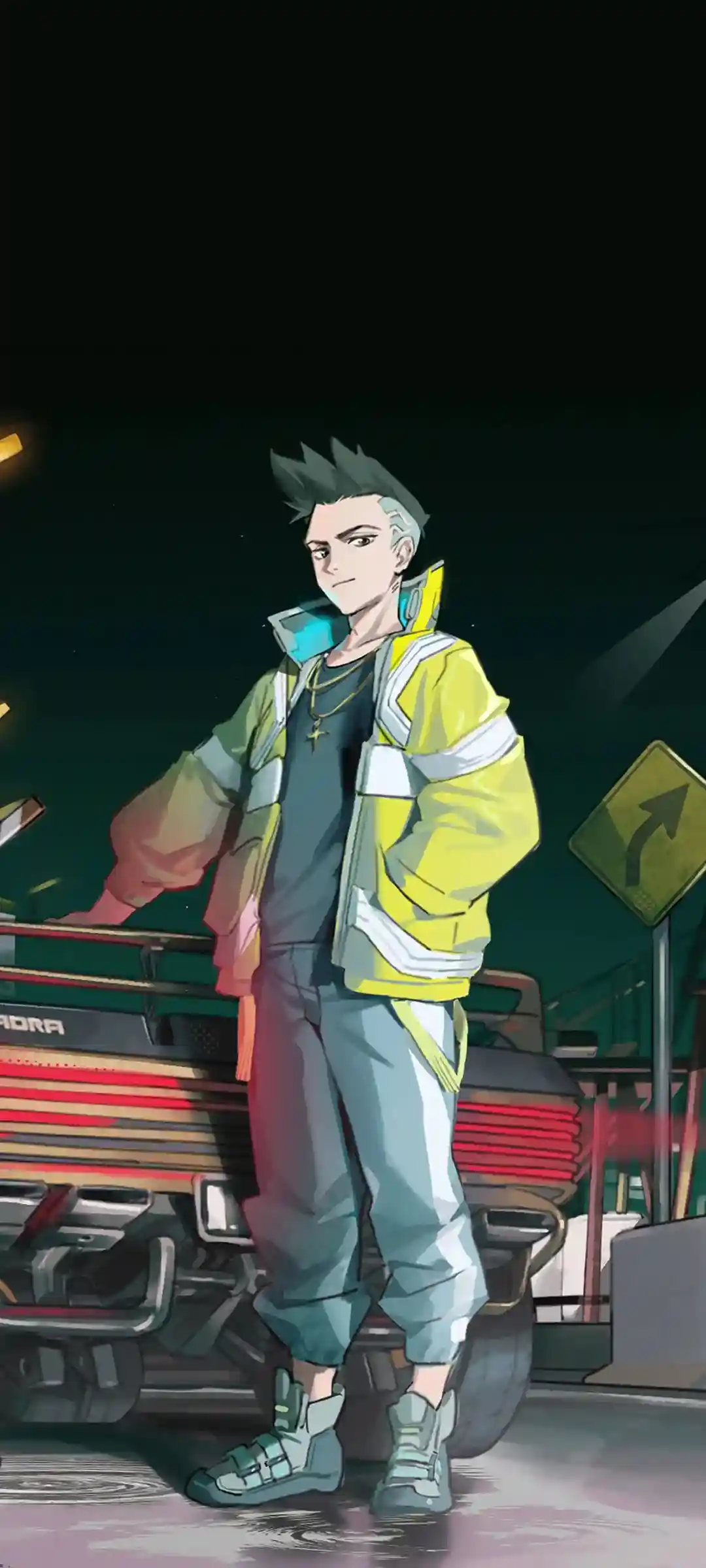 赛博朋克边缘行者手机壁纸