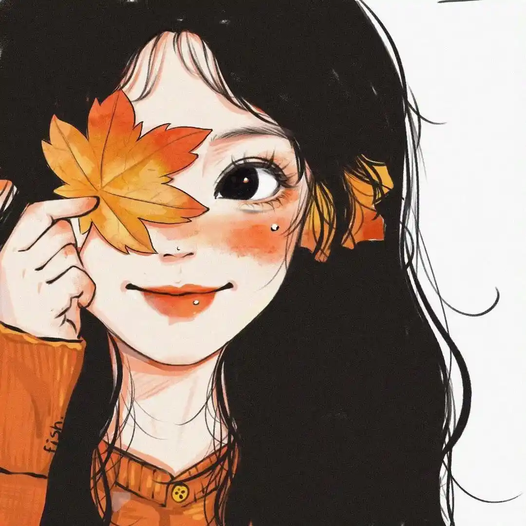 柔和色调人物关系插画