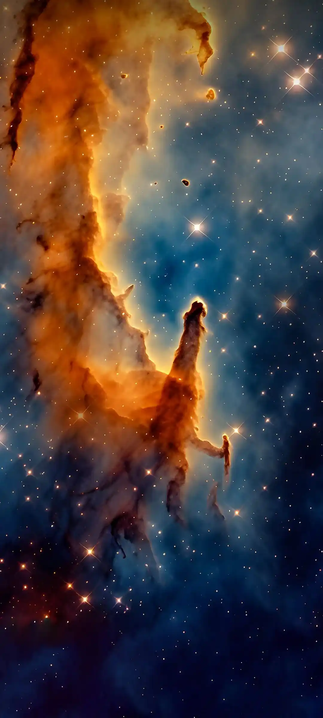 极光夜景人物场景壁纸