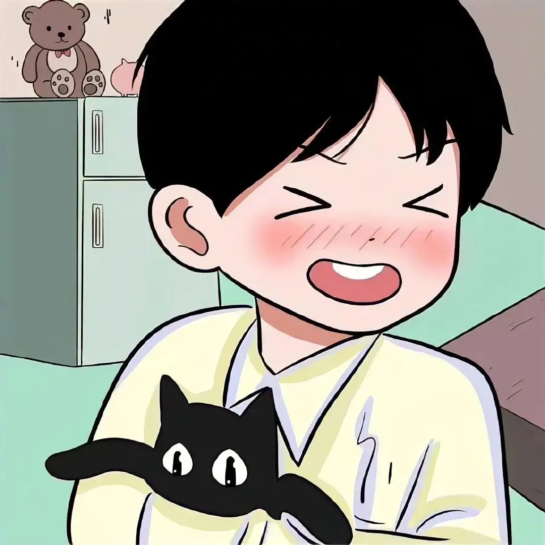 趣味情侣头像风格壁纸