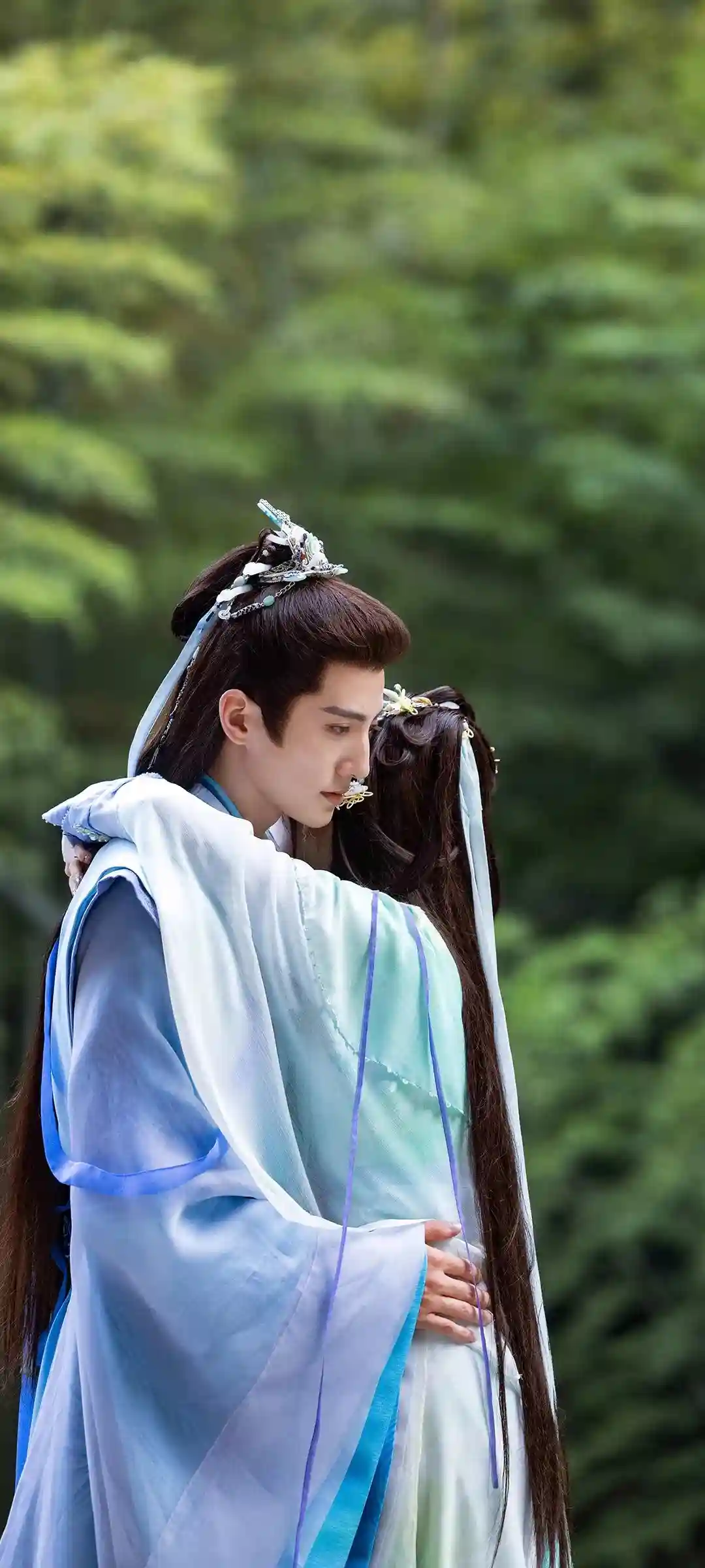 深色星河渐变空间画面